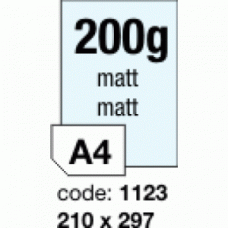 Hartie foto A4 Plus mata 200g 100/top inkjet fata-verso Rayfilm R0232.1123A 